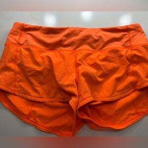 Lululemon Athletica Orange Shorts